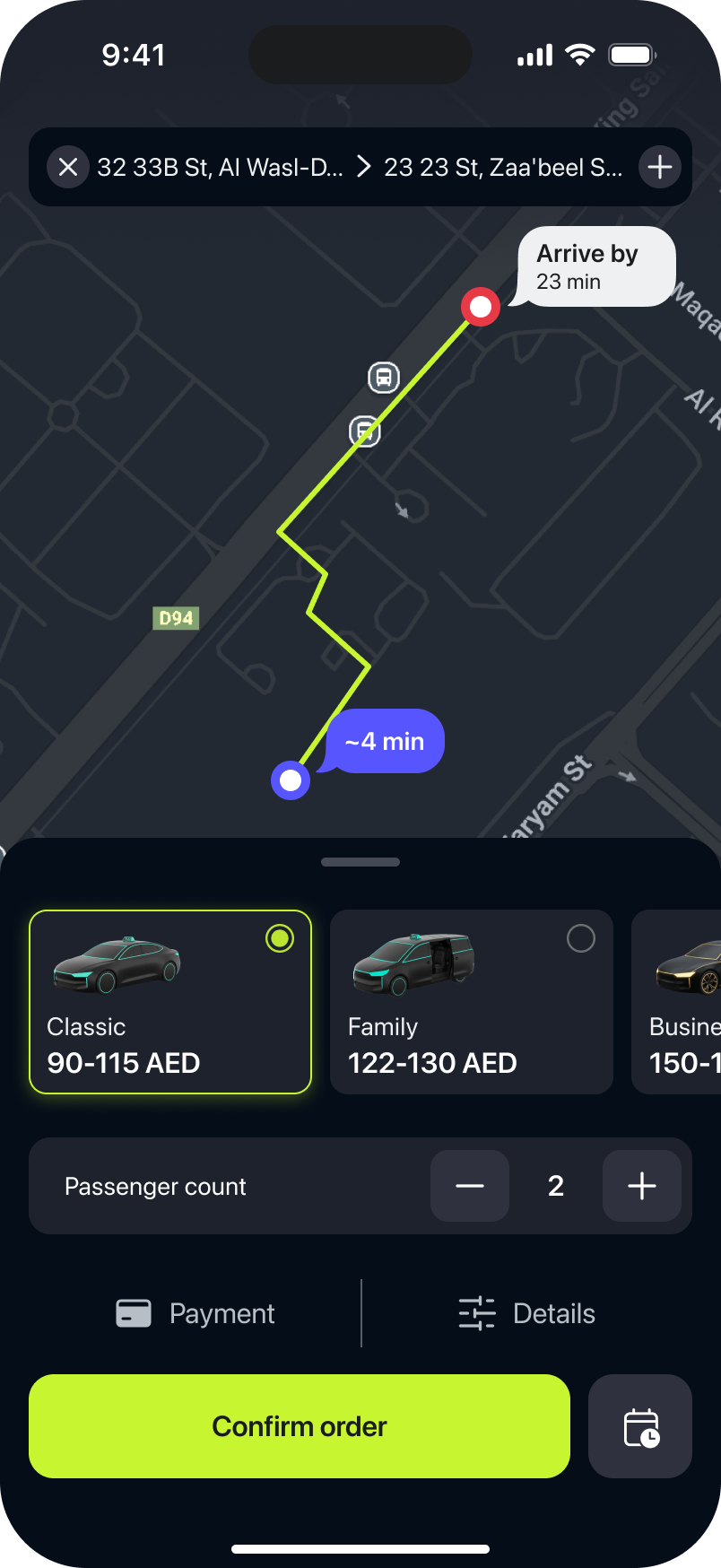Yedu Taxi — AI Ride-Hailing